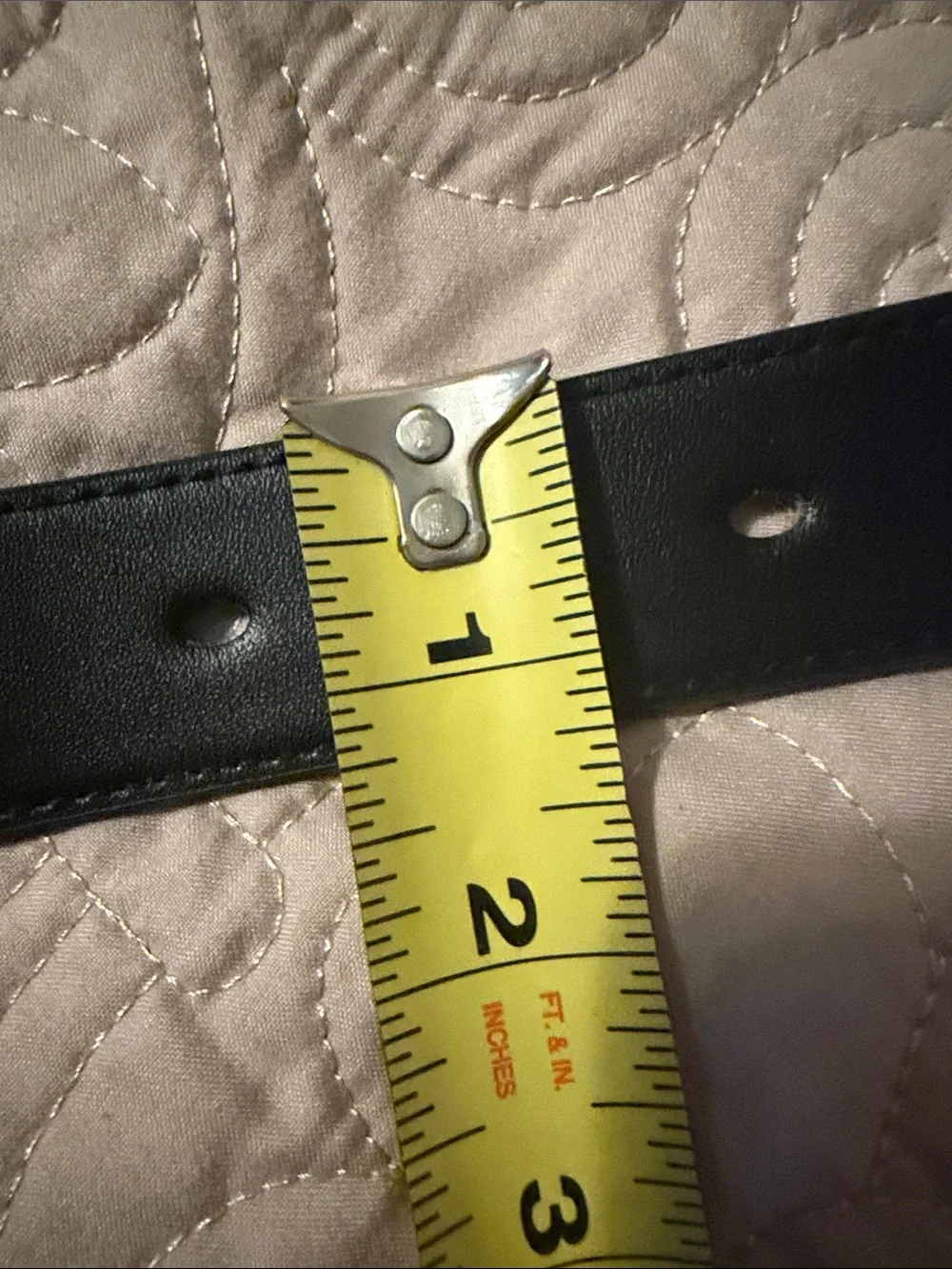 Black Belt with Silver Rounded Buckle (M) NWT!